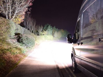 Ekstralys-pakke Lazer Ford Transit fra 2014-2019
