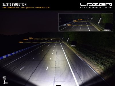 Ekstralys-pakke Lazer Mercedes Vito fra 2020-2023