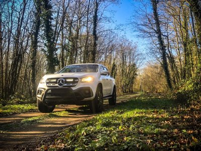 Ekstralys-pakke Lazer Mercedes X-Class fra 2017-2020