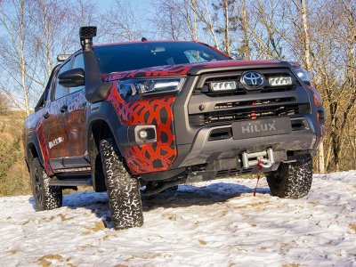 Ekstralys-pakke Lazer Toyota Hilux Invincible fra 2021- og fremefter