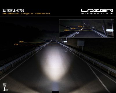 Lysbillede til Lazer Triple-R 750 til Toyota Land Cruiser 300 fra 2022-