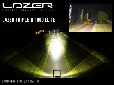 LAZER Tripple-R 1000 Elite ekstra let rampe