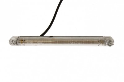 Fiberoptisk slank 3-kammer LED lanterne | 12V-24V 237x20x20 mm