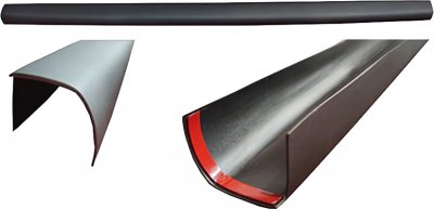 Afskallet kantbeskyttelse Volkswagen Amarok fra 2011-2020