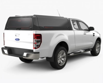 Ladkassekappe Ford Ranger Super Cab fra 2012-2023