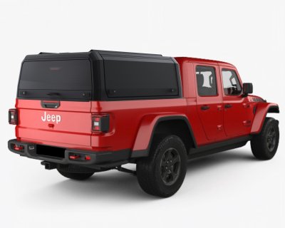 Ladkassekappe Jeep Gladiator fra 2019-