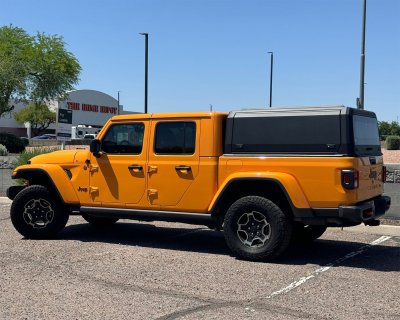 Ladkassekappe Jeep Gladiator fra 2019-