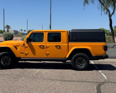 Ladkassekappe Jeep Gladiator fra 2019-