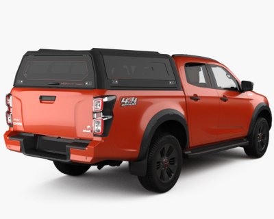 Bagagerumsmåtte Isuzu D-Max 2020- | Dobbeltkabine
