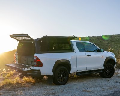 Ladkassekappe Toyota Hilux fra 2016- | Extra Cab (1,5-cab)