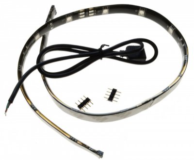 LED Flexistrip til indendørs brug, 12 V RGB - Flerfarvet