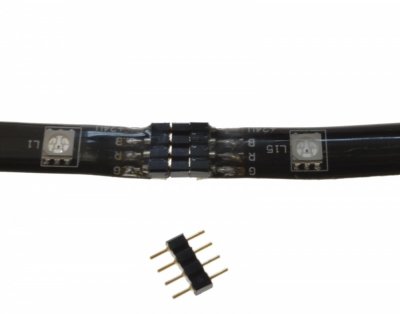 LED Flexistrip til indendørs brug, 12 V RGB - Flerfarvet