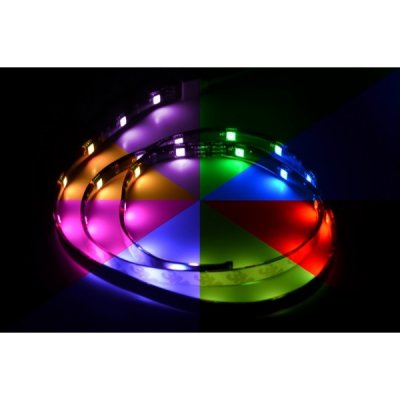 Flexi strip til indendørs brug, 24 V RGB - Flerfarvet