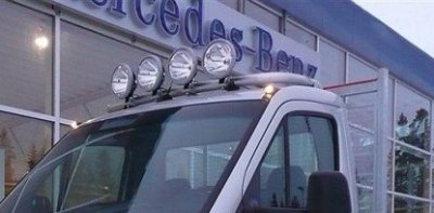 Forreste tagbøjle i aluminium til Mercedes-Benz Sprinter H1 Single Cab 2006-2018
