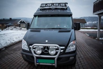 Frontbøjle i aluminium til Mercedes-Benz Sprinter 2006-2012