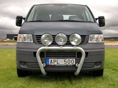 Frontbøjle i aluminium til VW Transporter T5 2003-2009