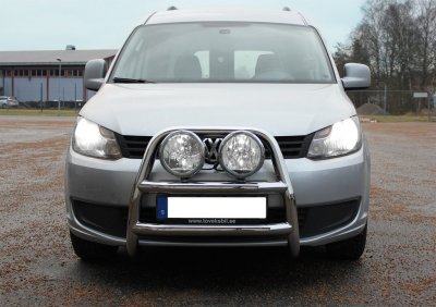 Frontbøjle i rustfrit stål til Volkswagen Caddy 2010-2015