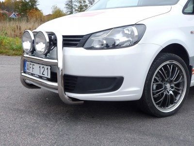 Frontbøjle i rustfrit stål til Volkswagen Caddy 2010-2015