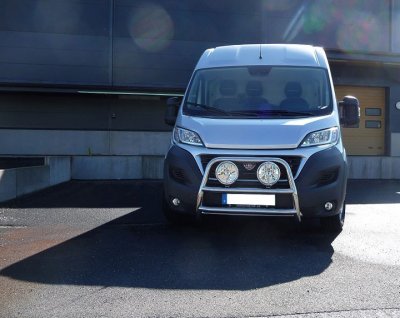 Frontbøjle i rustfrit stål til Citroën Jumper 2014-