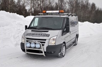 Frontbøjle i rustfrit stål til Ford Transit 2006-2013