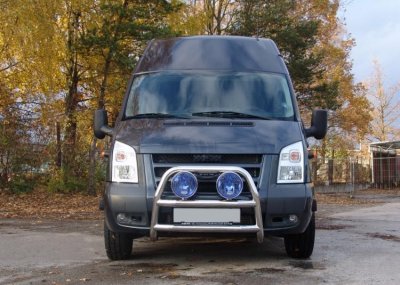 Frontbøjle i rustfrit stål til Ford Transit 2006-2013