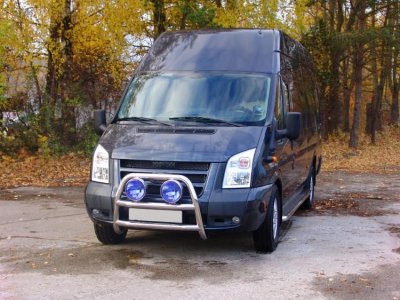 Frontbøjle i rustfrit stål til Ford Transit 2006-2013