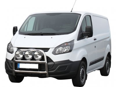 Frontbøjle i rustfrit stål til Ford Transit Custom 2013-2017