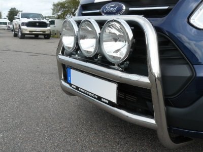 Frontbøjle i rustfrit stål til Ford Transit Custom fra 2013-