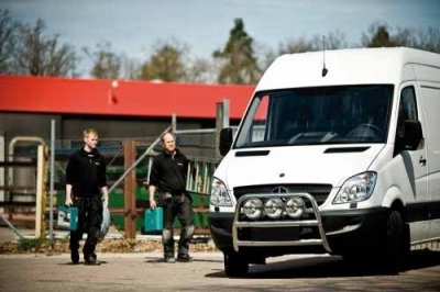 Frontbøjle i rustfrit stål til Mercedes-Benz Sprinter 2006-2012