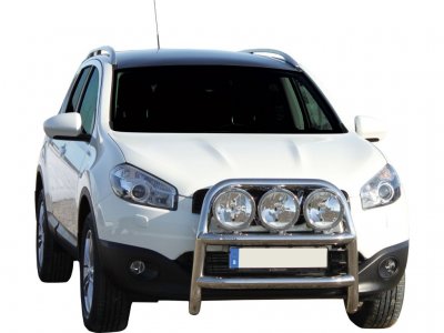 Frontbøjle i rustfrit stål til Nissan Qashqai 2010-2013