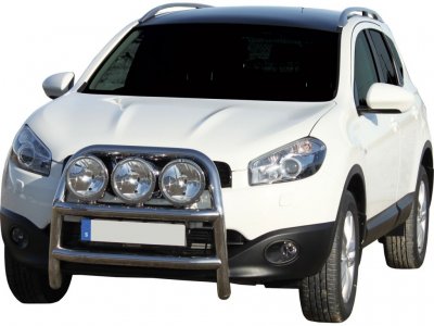 Frontbøjle i rustfrit stål til Nissan Qashqai 2010-2013