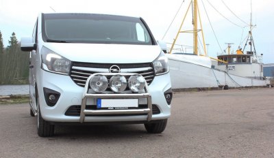 Frontbøjle i rustfrit stål til Nissan NV300 fra 2016-