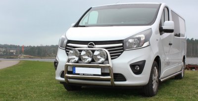 Frontbøjle i rustfrit stål til Nissan NV300 fra 2016-