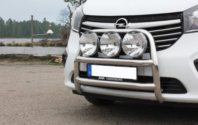 Frontbøjle i rustfrit stål til Nissan NV300 fra 2016-