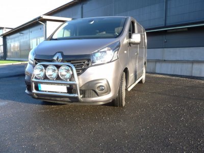 Frontbøjle i rustfrit stål til Renault Trafic 2015-