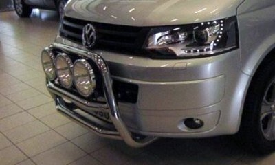 Frontbøjle i rustfrit stål til Volkswagen Transporter T5 fra 2010-2015