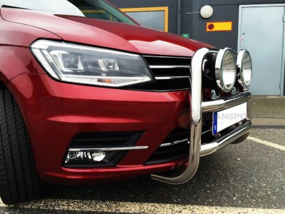 Frontbøjle i rustfrit stål til Volkswagen Caddy fra 2016-