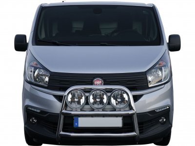 Frontbøjle i rustfrit stål til Fiat Talento fra 2016-2022