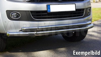 Rustfrit stål Frontrør Dobbelt til Kia Sorento 2015-