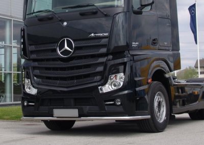 Frontrør i rustfrit stål - Mercedes-Benz Actros 2011-