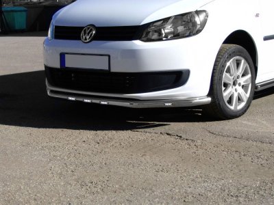 Frontrør i rustfrit stål til VW Caddy 2010-2015