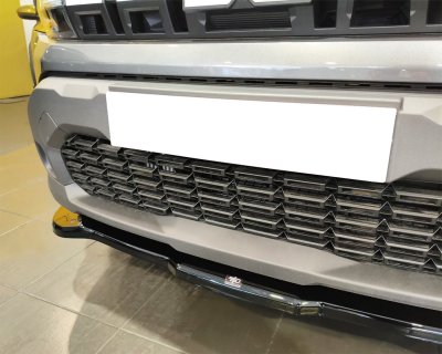 Frontsplitter V1 til Dacia Duster fra 2024- | Sporty frontlæbe