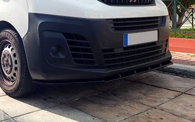 Frontsplitter V1 til Opel Zafira Life fra 2019-2024 | Sporty frontlæbe