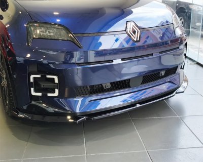 Frontsplitter V1 til Renault 5 E-Tech fra 2024- | Sporty frontlæbe