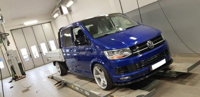 Frontsplitter til Volkswagen Transporter T6 fra 2016-2019