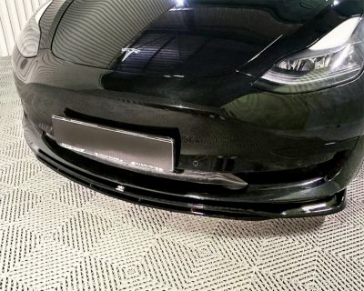 V2 Frontsplitter Tesla Model 3 fra 2017-2024