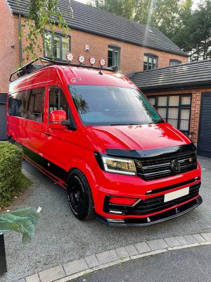 Frontsplitter Volkswagen Crafter fra 2017-