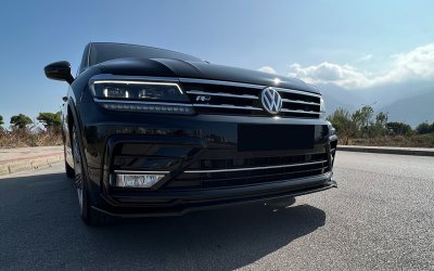 Frontsplitter Volkswagen Tiguan R-Line fra 2020-2024
