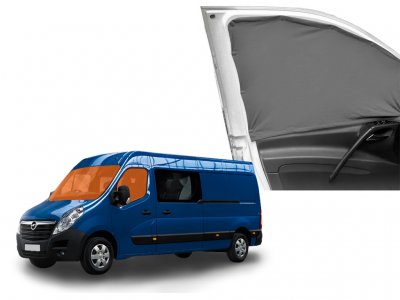 Mørklægningsgardiner Opel Movano fra 2010-2022