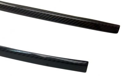 Nedre kulfibergrill til VW T6 2016-2019 med lakeret kofanger